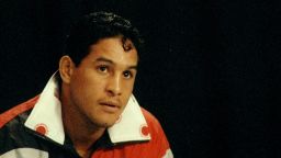 Famed Puerto Rican boxer Hector "Macho" Camacho, seen here in 1993, died Saturday, November 24. A gunman shot him in the face two days earlier in front of a bar in his hometown of Bayamon, Puerto Rico.