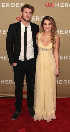 In December 2011, still dating boyfriend Liam Hemsworth, Cyrus made headlines when she walked the red carpet at the CNN Heroes event in Los Angeles. The singer/actress later had to refute gossip that she'd had a breast augmentation.