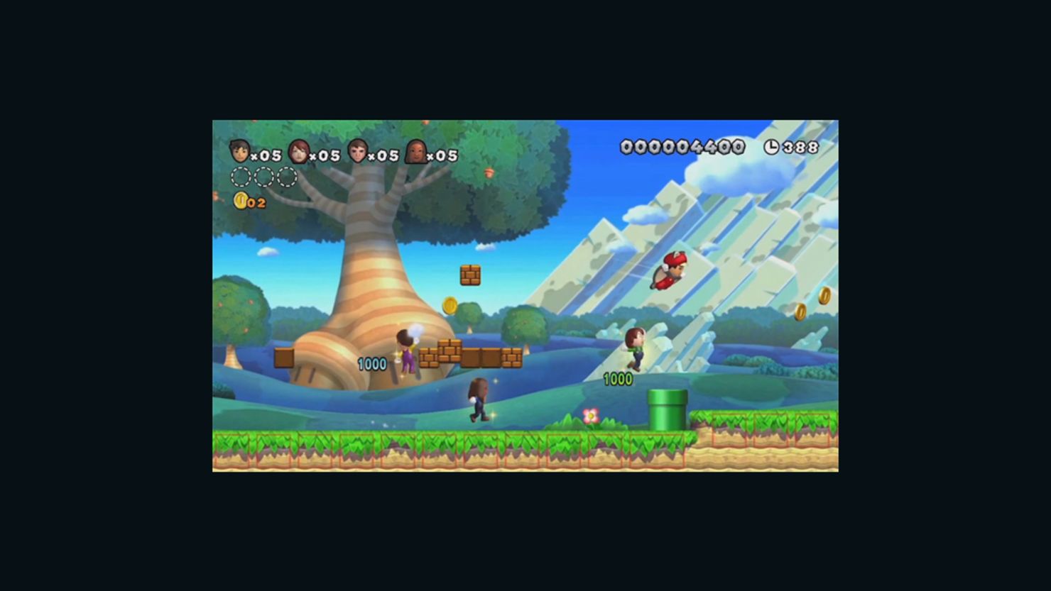 "New Super Mario Bros. U" is a popular game for Nintendo's new Wii U console.