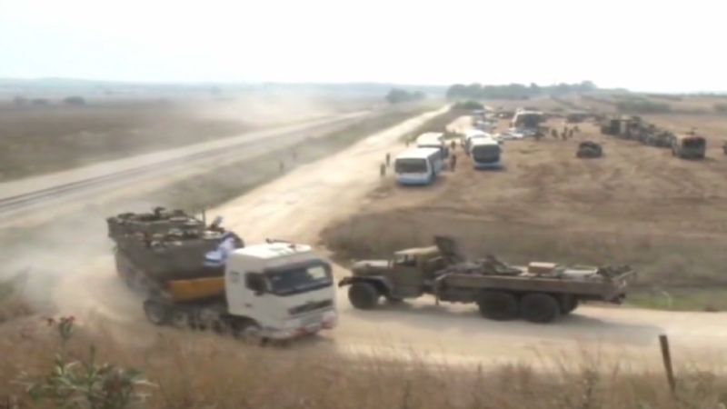 Video Captures Israeli Troops Withdrawing From Gaza | CNN