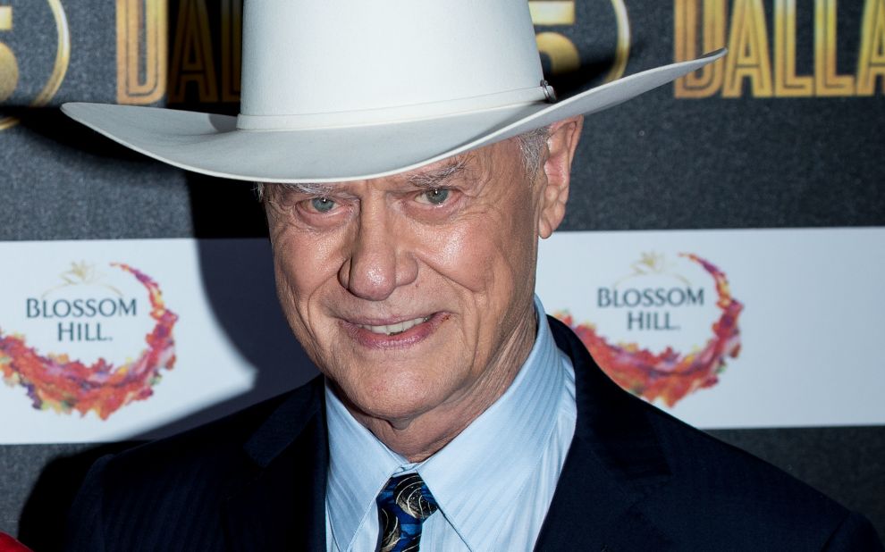 Hagman attends the Channel 5 Dallas Launch Party at Old Billingsgate Market on August 21, 2012, in London.