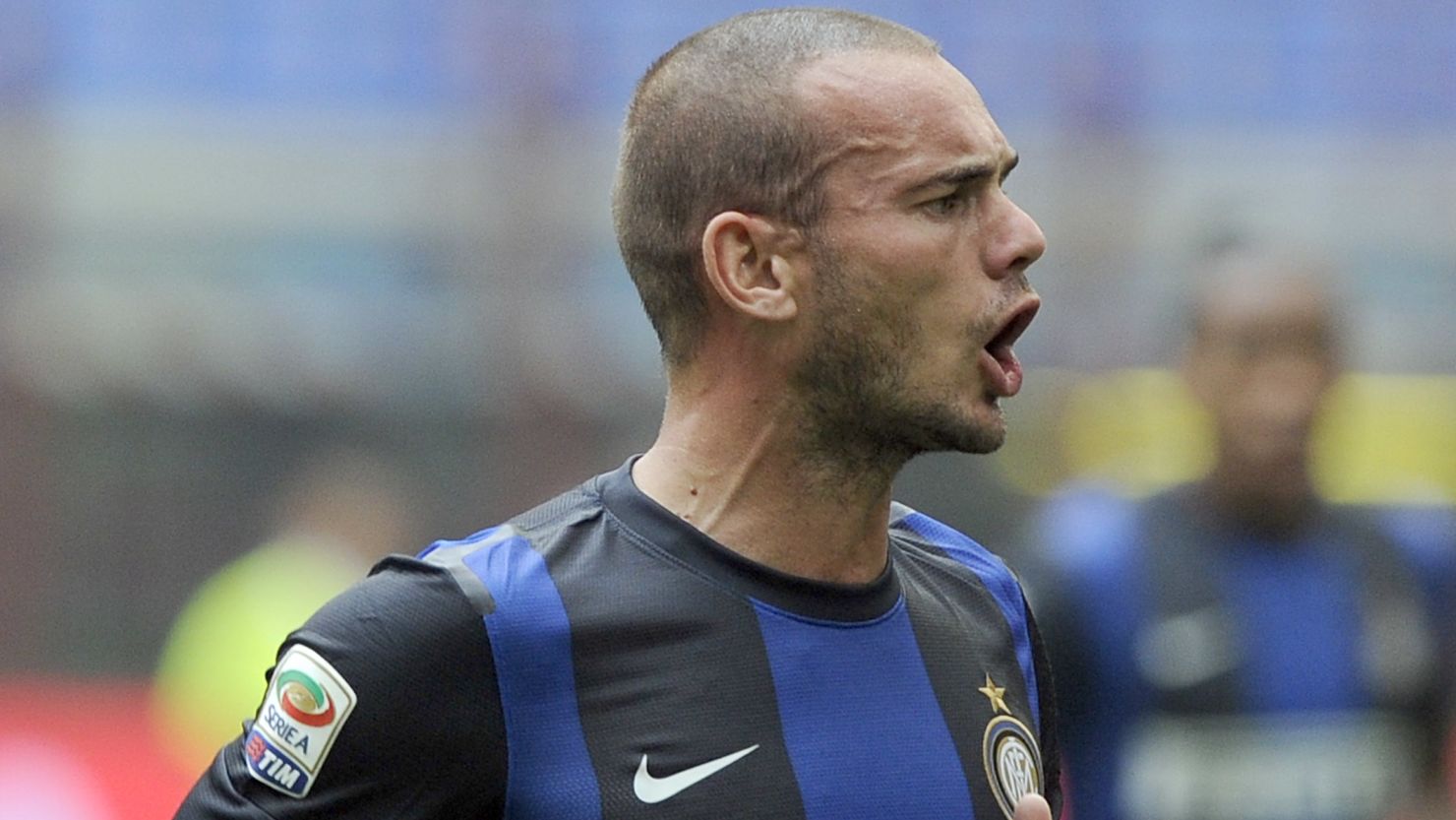Inter Milan will not allow Wesley Sneijder to play again until he agrees to a "contract adjustment."
