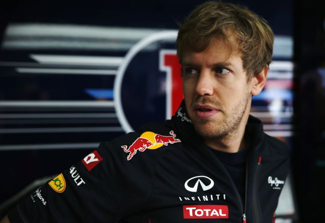 Vettel began the day aiming to become the youngest ever triple world champion in Formula One. The German, 25, started fourth on the grid with McLaren's Lewis Hamilton on pole. A top four finish would be good enough for Vettel to win the title irrespective of where rival Alonso finished.