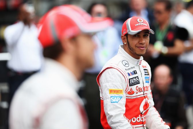 Hamilton started the day on pole position ahead of his McLaren teammate Jenson Button. Brazil holds fond memories for Hamilton, who won the drivers' title at Interlagos back in 2008.