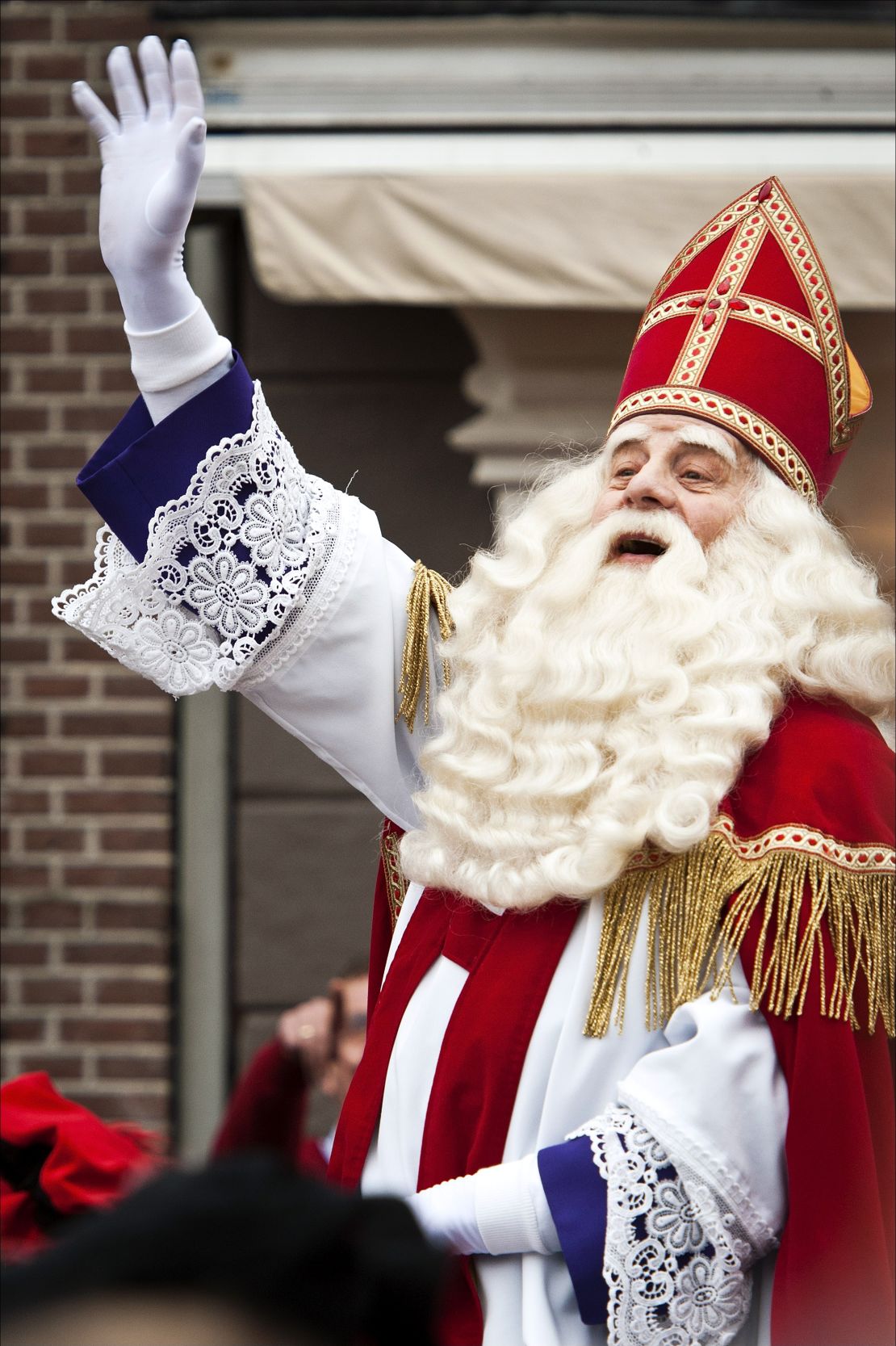 Meet Sinterklaas -- think of him as a "bridge Santa" between St. Nicholas and modern Santa.