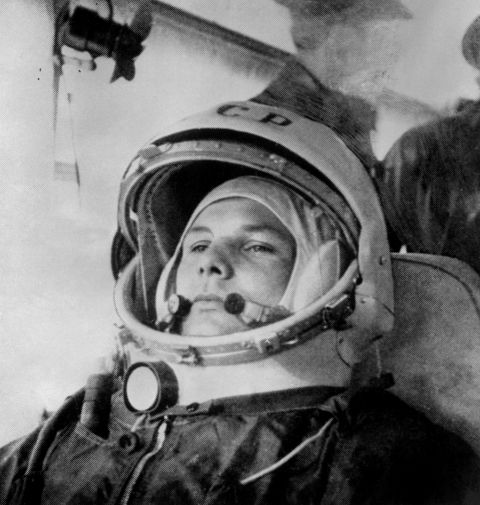 <strong>1961: </strong>Pipping the US to the post, Soviet cosmonaut Yuri Gagarin became the first human in space, leaving Earth on April 12, aboard the <a href="https://nssdc.gsfc.nasa.gov/nmc/spacecraft/display.action?id=1961-012A" target="_blank" target="_blank">Vostok 1 rocket</a> -- just 25 days ahead of the <a href="https://www.space.com/17385-alan-shepard-first-american-in-space.html" target="_blank" target="_blank">first manned American suborbital flight</a>. His space flight, which lasted 1 hour 48 minutes, orbited Earth once before reentering the atmosphere. At 20,000 feet, Gagarin ejected himself and parachuted to ground, landing in Kazakhstan. 