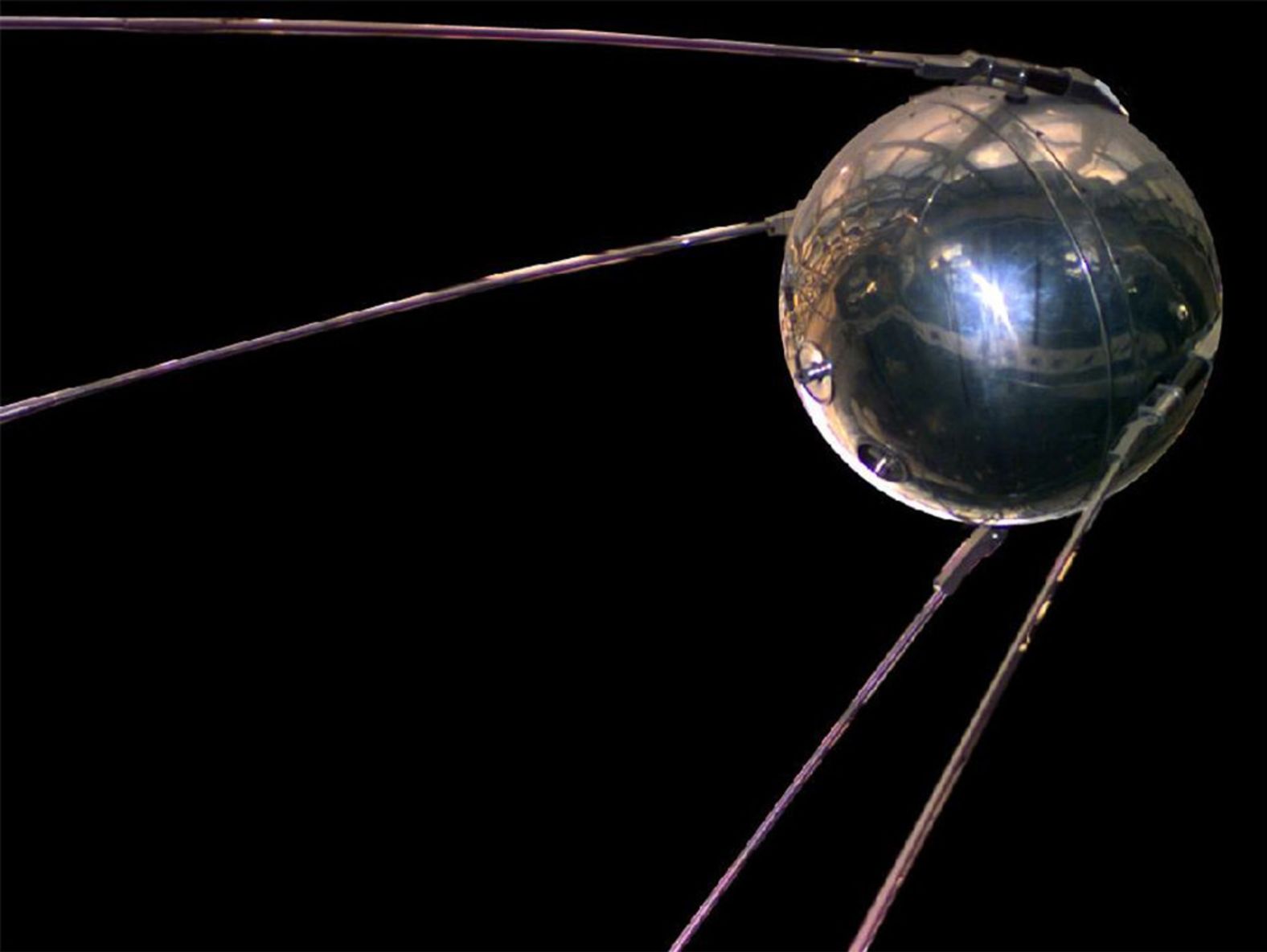 Sputnik I, the world's first satellite, was launched by the Soviet Union on October 4, 1957. It orbited the Earth every 98 minutes.