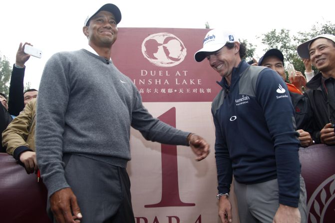 McIlroy's friendship with Tiger Woods blossomed during the 2012 season. The two even took each other on at an exhibition tournament in China in front of a huge crowd. McIlroy won by one shot. Both players reportedly shared $3 million for taking part.