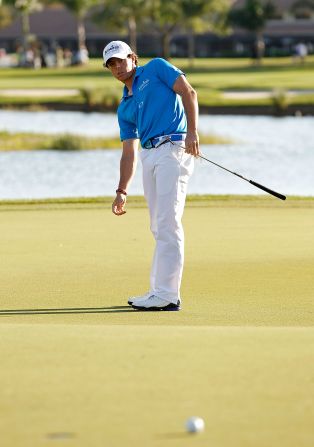 After a solid start to the season McIlroy's year took off with victory at the Honda Classic in March. By holding off a chasing pack that included Tiger Woods and Keegan Bradley, the 23-year-old became world No. 1 for the first time in his career.