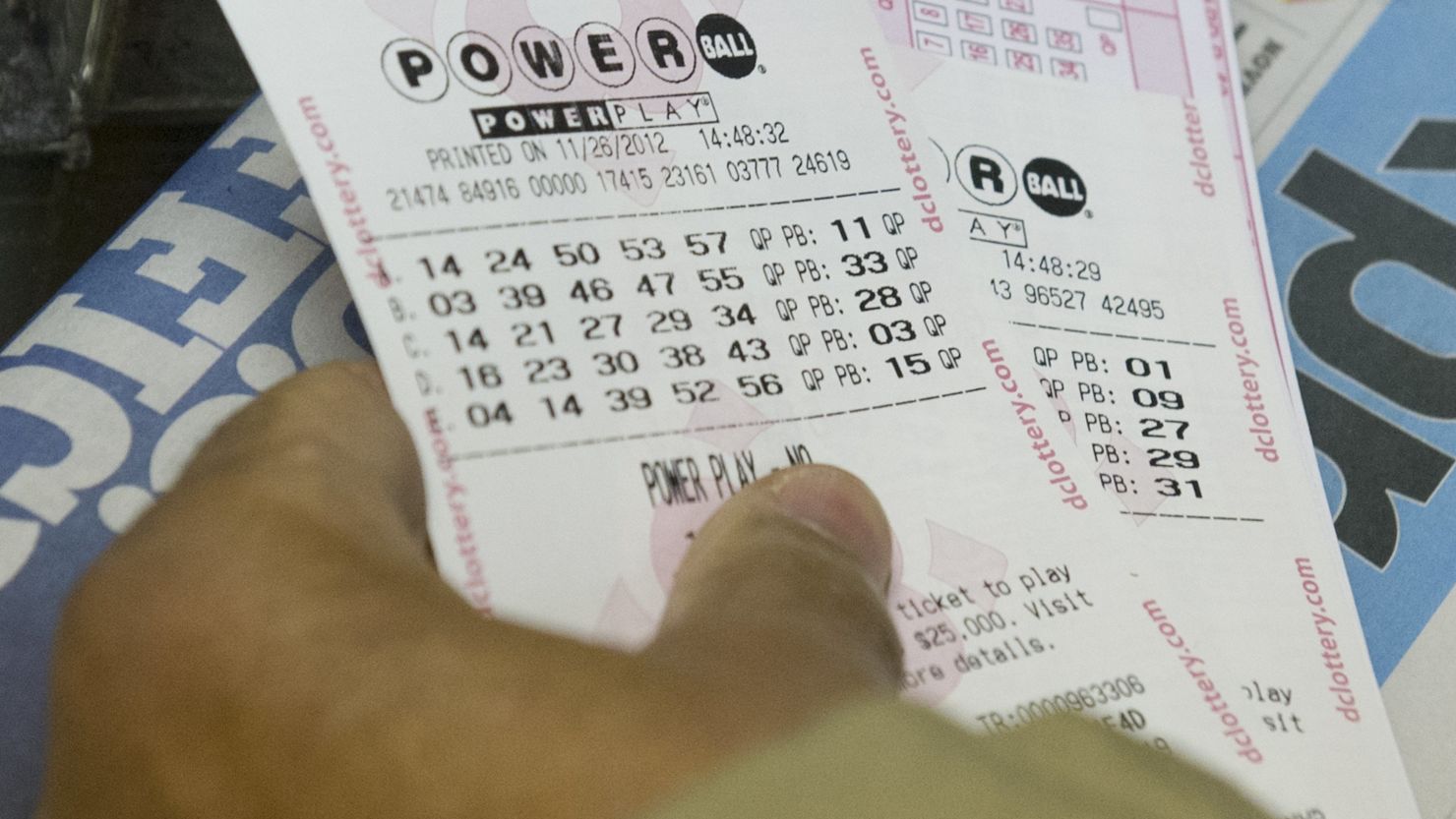A group of Columbus, Ohio, police officers won $1 million in Wednesday's Powerball drawing. 