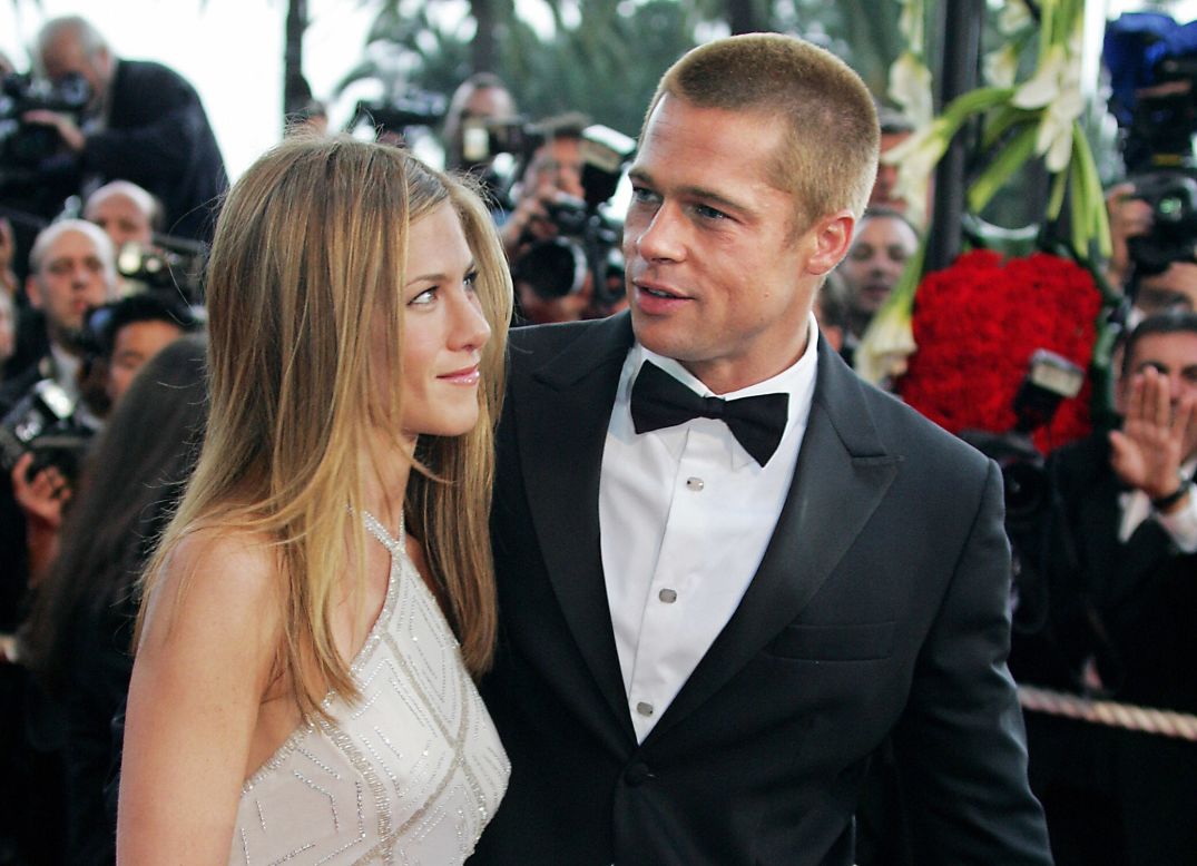 When Pitt and Aniston arrived for the premiere of "Troy" at Cannes in May 2004, they were just months away from announcing the end of their marriage. That news came with a formal statement in January 2005.