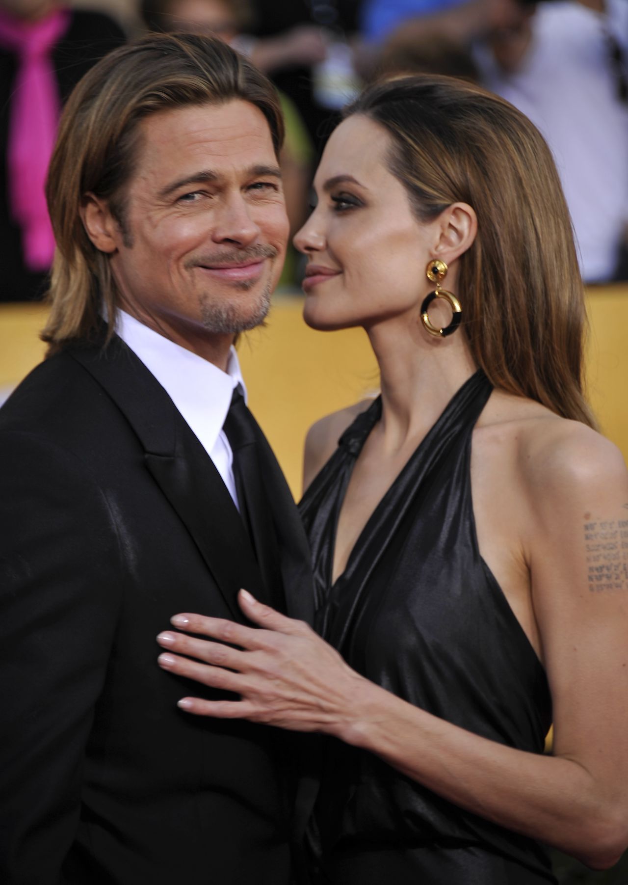 Pitt and Jolie are supporters of marriage equality and have said that they won't marry until everyone can. Yet the couple has taken one step closer to the altar this year as Pitt and Jolie announced their engagement in April, a few months after they were seen at the 2012 SAG Awards. The two were prompted by their kids to get engaged, Pitt told CNN in November 2012, but he clarified that they're also getting married for themselves.