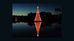 A reflection of Christmas in Florida.