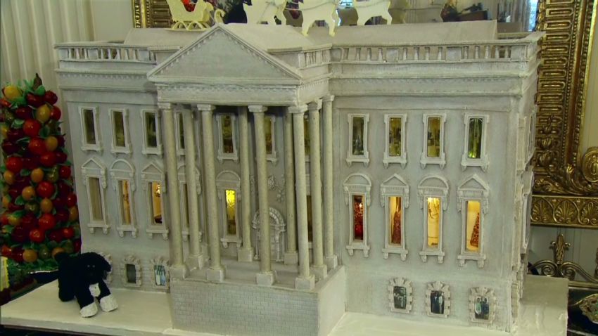 See 300-pound gingerbread White House | CNN