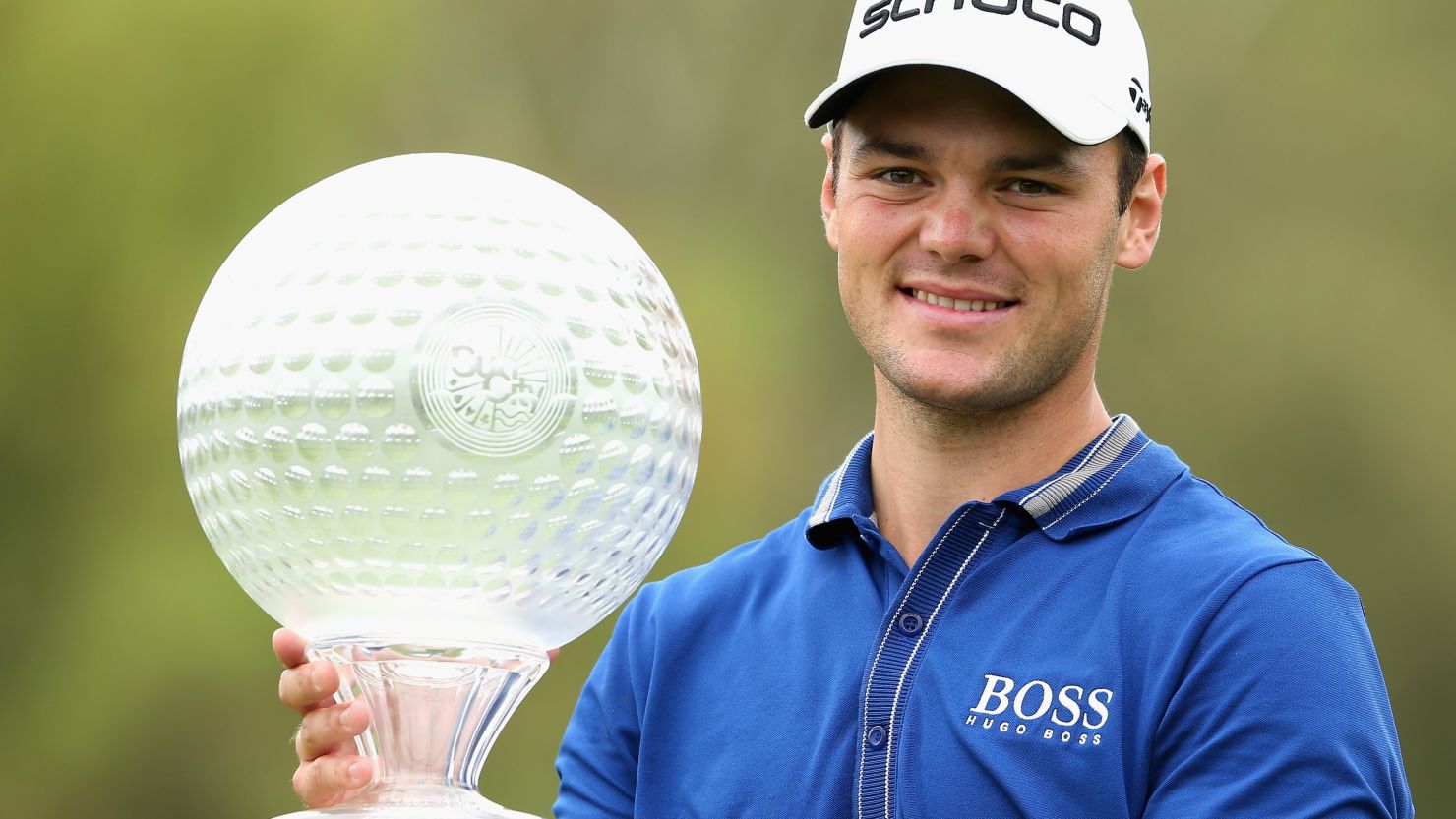 Former world No. 1 Martin Kaymer celebrates his first tournament victory since November 2011.