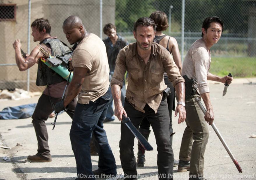 AMC's "The Walking Dead" is in its third season. Starring Andrew Lincoln, Norman Reedus and Laurie Holden, the zombie drama is one of the <a href="http://www.cnn.com/2012/10/23/showbiz/tv/walking-dead-broadcast-tv-ew/index.html" target="_blank">best-rated shows</a> on TV.