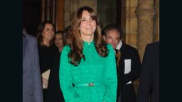 LONDON, ENGLAND - NOVEMBER 27: Catherine, Duchess of Cambridge attends the official opening of The Natural History Museums's Treasures Gallery at Natural History Museum on November 27, 2012 in London, England. (Photo by Dominic Lipinski - WPA Pool/Getty Images)