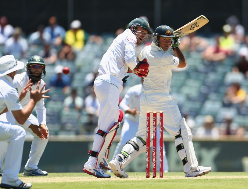 However, he fell for just eight runs and the home side went on to lose by 309 for a 1-0 series defeat as South Africa retained the top Test ranking.