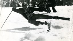 Henri Oreiller was the first Olympic champion to come from Val d'Isere in the French Alps. A maverick risk taker, he won three golds at the 1948 Winter Games. He used to fly over bumps in the slopes, balancing himself mid air.