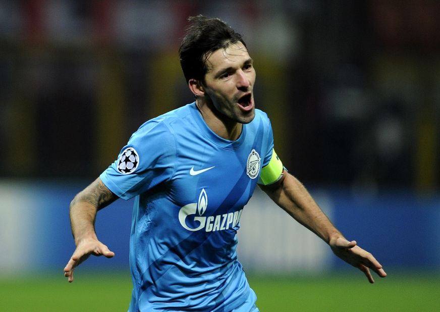 Zenit captain Danny stunned AC Milan by firing his side into the Europa League with a 1-0 win at the San Siro. Milan had already qualified for the last-16 of the Champions League after finishing second to Malaga.