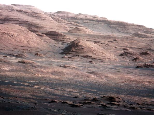 The Mars rover Curiosity has been sending back spectacular images of the Red Planet in addition to analyzing the chemistry of the soil and atmosphere on Mars. The rover, about the size of a Mini Cooper, arrived on August 6.