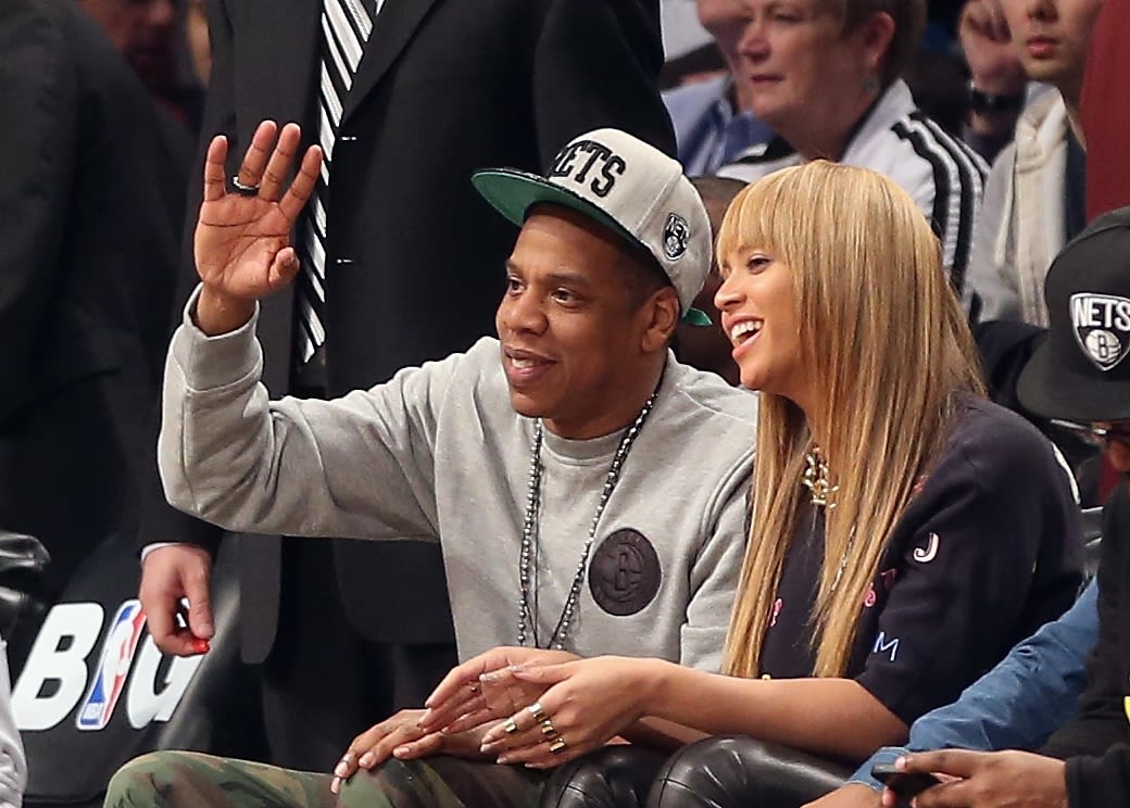 Nets selling Jay-Z 'Carter' jersey as Barclays mega-premier-explosion  continues in Brooklyn 