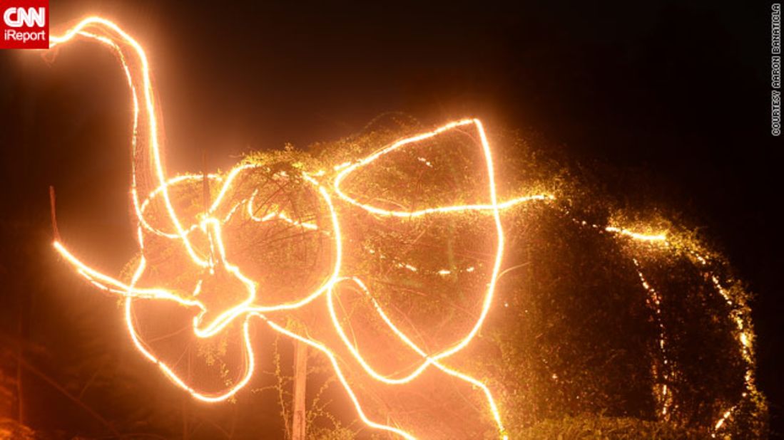 iReporter Aaron Banaticla loved this <a href="http://ireport.cnn.com/docs/DOC-887310">outlandish elephant light display</a> near his Laguna home, although he was at a loss to explain why locals had chosen the creature for their Christmas decorations.
