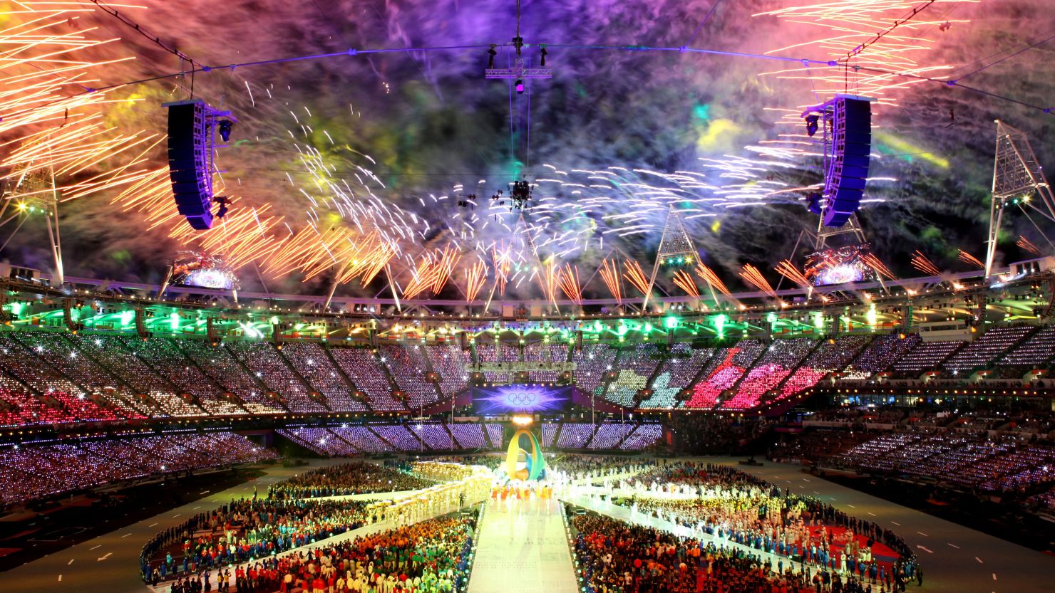 The Olympic Stadium in London was packed to the rafters during the 2012 Olympic and Paralympic Games.