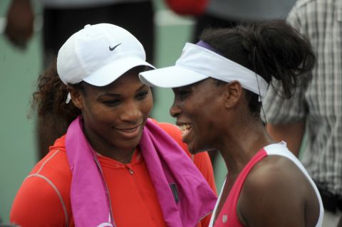 Sometimes you get two great athletes, but they are too close to be proper rivals -- such as tennis star Serena Williams, left, and her sister Venus. "The great things about sport is the sense of competition, the uncertainty of the outcome, the fairness of the playing field," Tu says. "You might be able to suspend enough of your fraternal or sisterly love to play a decent game of tennis but it won't reach the heights of the rivalries that make the sport."