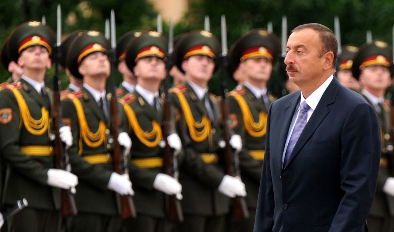 Azerbaijani President Ilham Aliev has been the country's leader since 2003.