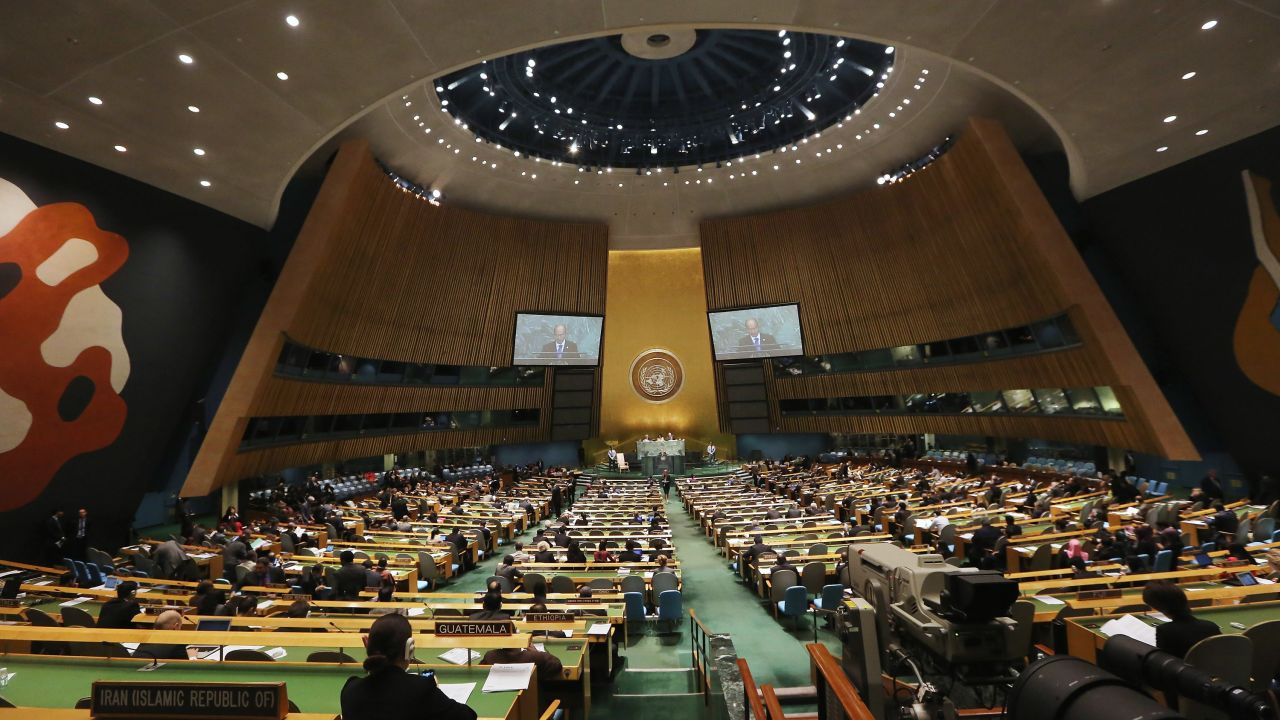 The U.N. General Assembly is considering a resolution that would help remove barriers to businesses, says Beverly Schwartz.