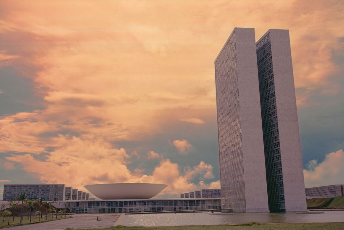 In the 1960s, Niemeyer designed the National Congress building located in Brasilia.