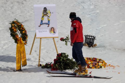 Tributes are paid to World Cup Ski Cross star Nick Zoricic after he was killed in an accident in an event in Grindevald in Switzerland in March 2012.