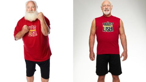 Roy Pickler, a professional Santa, dropped 88 pounds on "The Biggest Loser." 