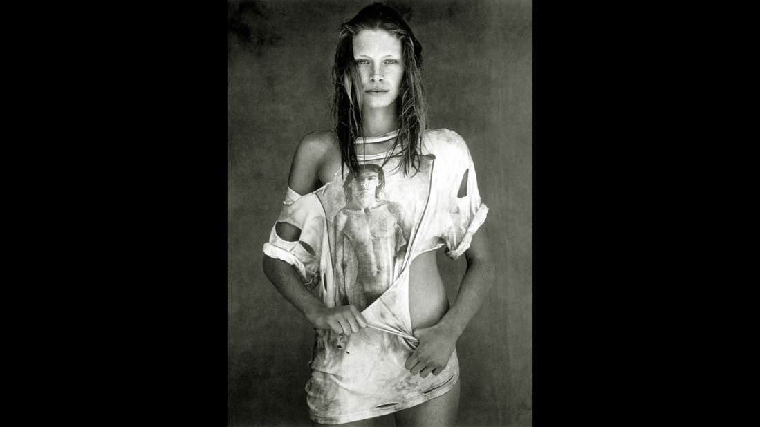 1998: Photographed by Bruce Weber in Miami