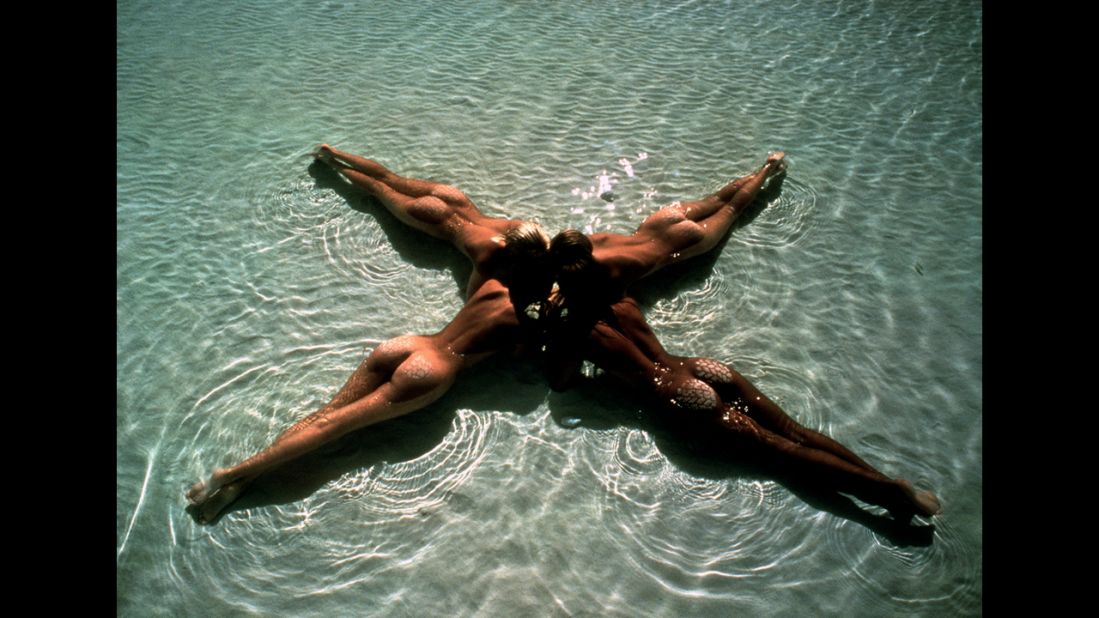 1984: Photographed by Uwe Ommer in the Bahamas
