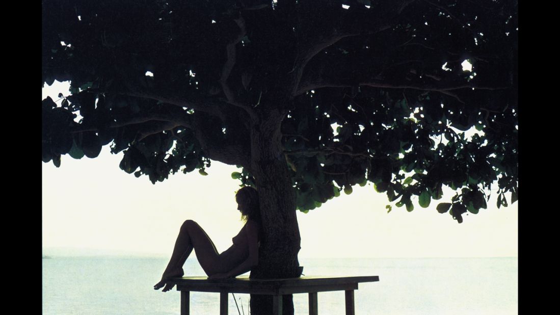 1971: Photographed by Francis Giacobetti in Jamaica