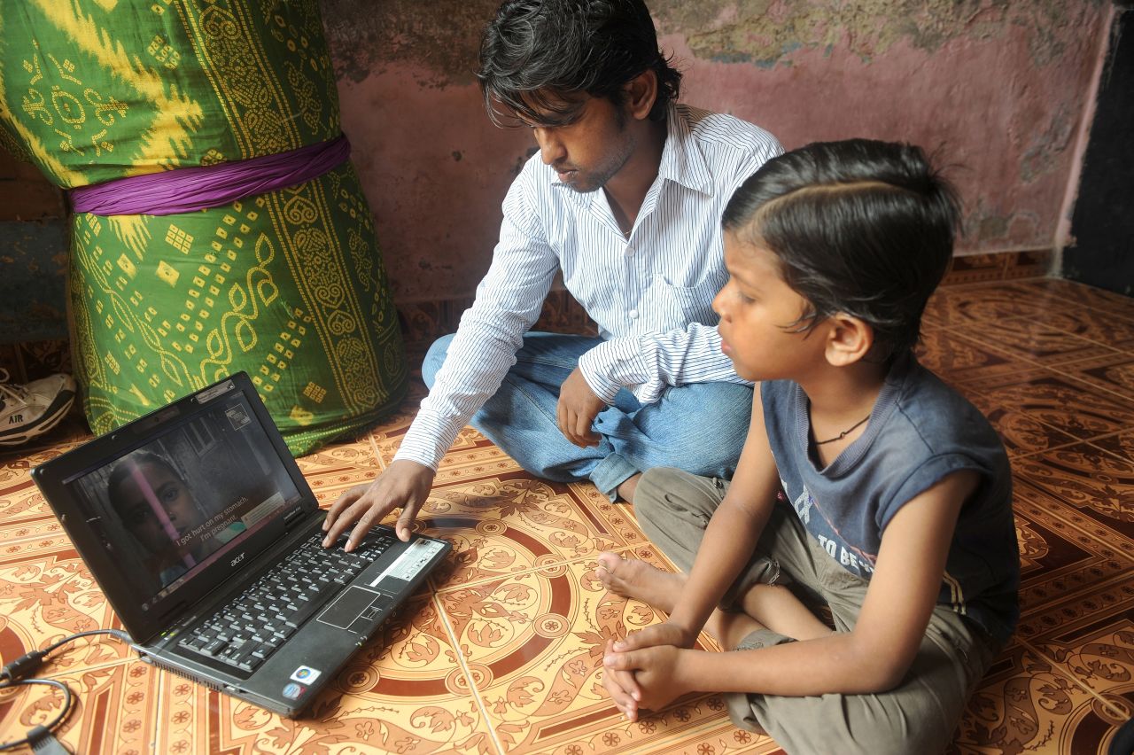Only eight % of rural India is computer literate.