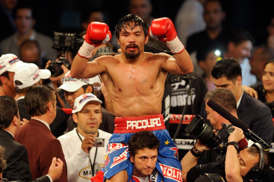 Pacquiao was awarded another points win, a decision greeted by boos from the Las Vegas crowd.