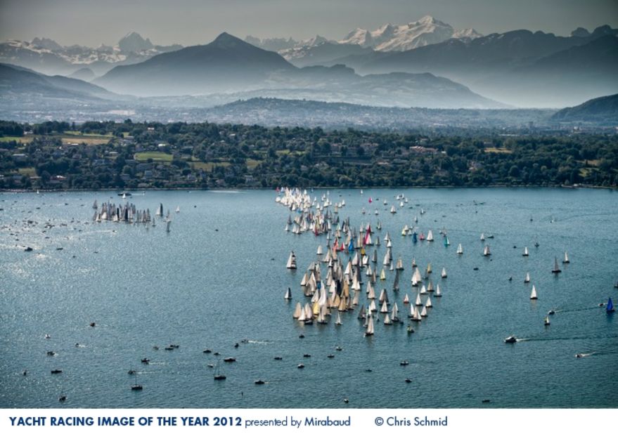 The fifth annual photography competition was only open to professional photographers. Here, Chris Schmind captures the varied blue hues of the Bol d'Or Mirabaud.