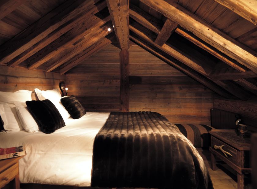Petite Marmotte is a romantic chalet for two.