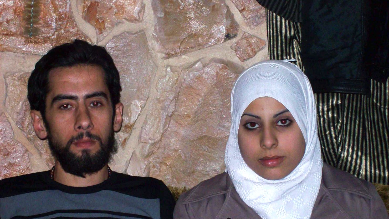 Mohammad Jumbaz and Ayat Al-Qassad were expecting their first child when Ayat was killed. 