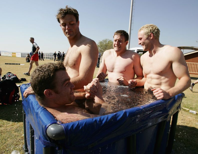 Sports Performance Bulletin - Training - Pouring cold water on ice baths:  why post-training ice could impair performance