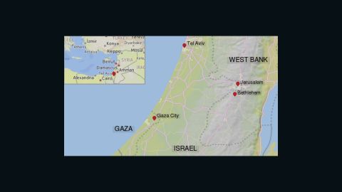 Map: Where is Bethlehem?