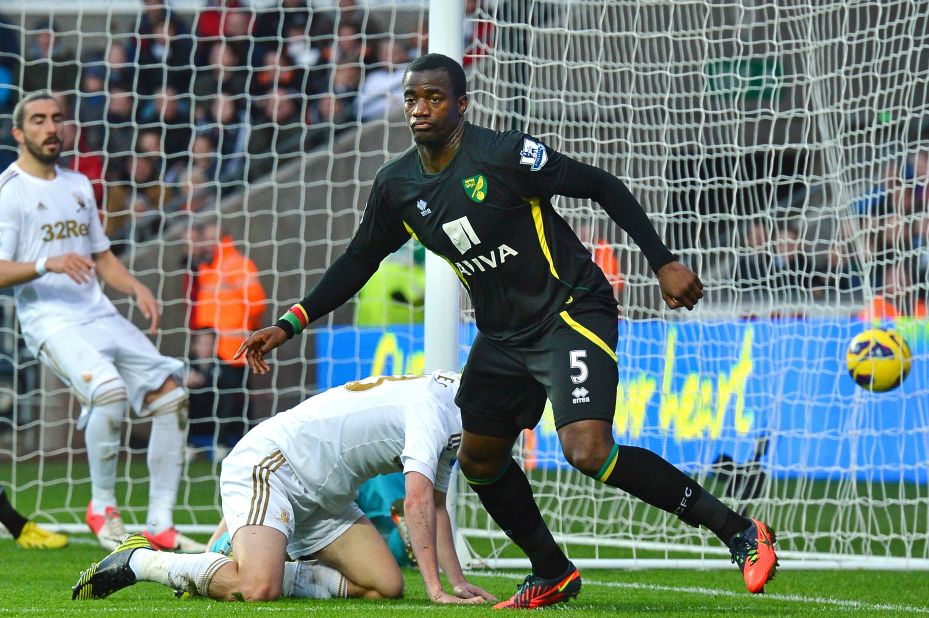 The day before the Manchester derby, a man was arrested and charged for racially abusing Norwich's Cameroon international Sebastien Bassong in a Premier League match at Swansea. Norwich later revealed that police are investigating four separate racist attacks on Bassong.