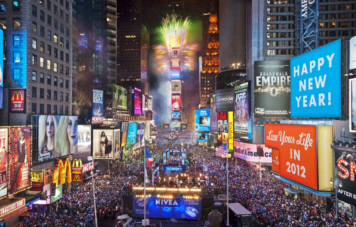 More than one million people will head to Times Square for New York's legendary fun-filled celebrations on December 31. This year's live entertainment will come from the likes of Taylor Swift, Psy and the Neon Trees.