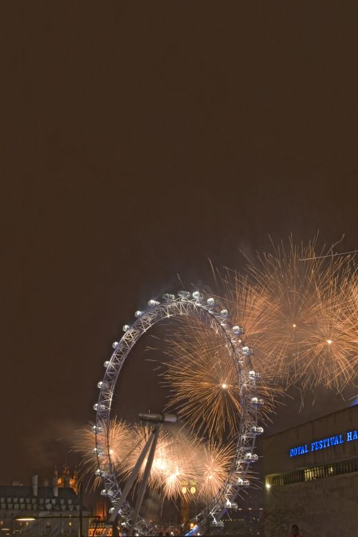 London intends to see out a 2012  -- a year in which the city hosted the Olympics and the Queen's Diamond Jubilee -- in style. There will be a spectacular fireworks display along the banks of the river Thames. 