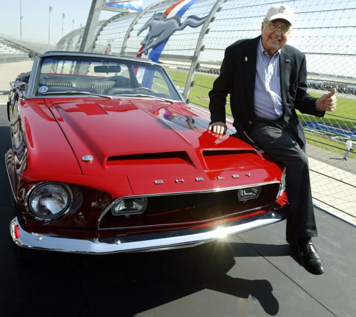 <a href="http://money.cnn.com/2012/05/11/autos/carroll-shelby-obit/index.htm" target="_blank">Carroll Shelby</a>, famous for creating high-performance road and racing cars bearing his name, died on May 10 in Dallas. He was 89. His name is probably most associated with the Cobra and the Shelby line of Ford Mustang-based performance cars.