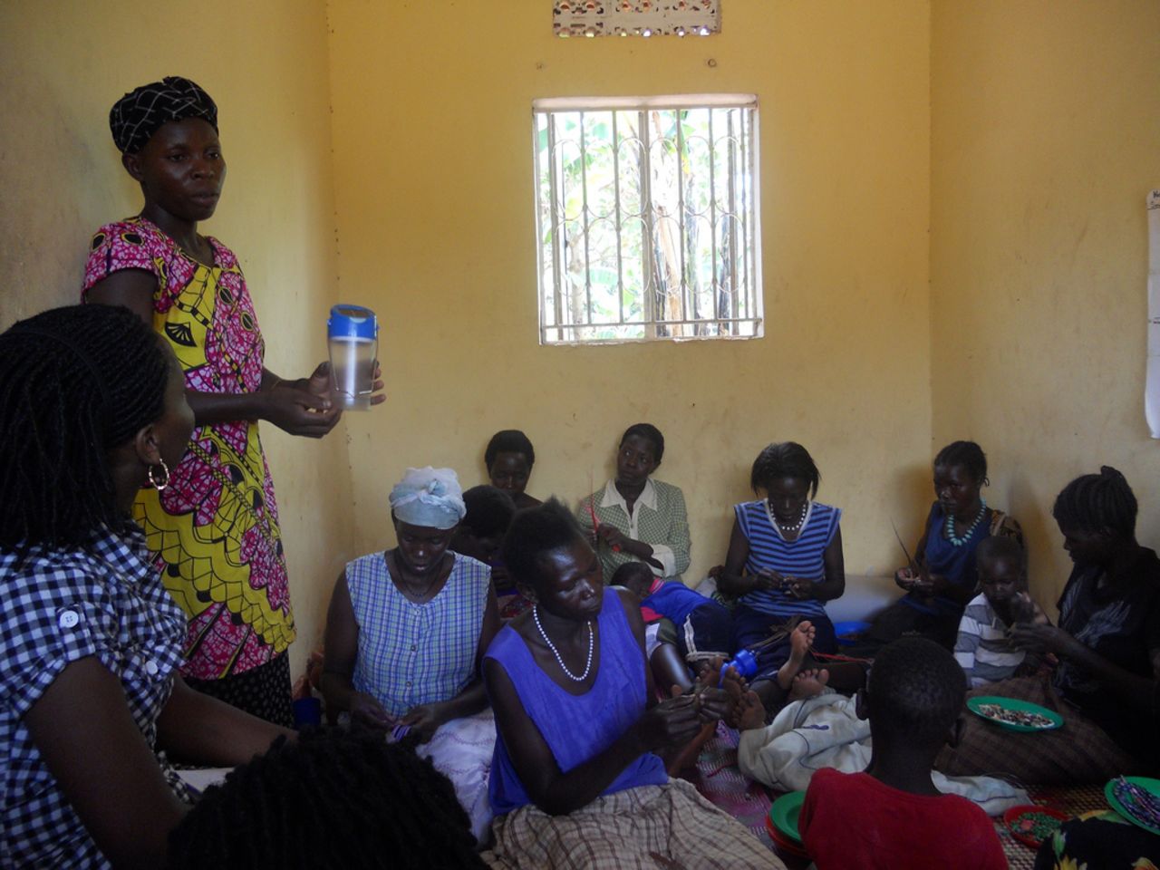 The women use their community networks of family, friends and neighbors to build their own businesses.