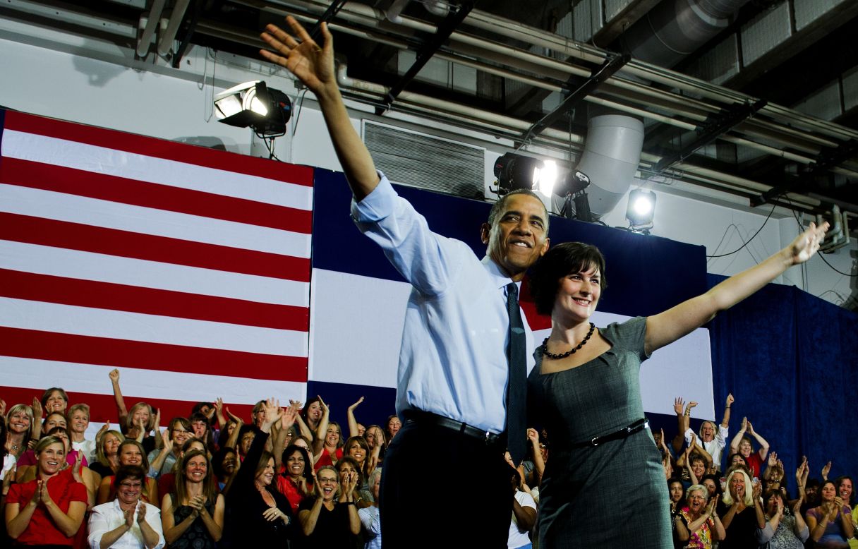 Sandra Fluke is the Georgetown University Law School student who testified before Congress on the need for access to reproductive health care, including contraception. Conservative talk show host Rush Limbaugh called her a "slut." Fluke campaigned for President Barack Obama and spoke at the Democratic convention on women's rights. 